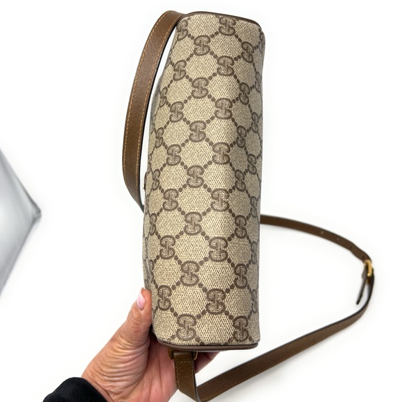 Gucci Crossbody Shoulder Bag Vintage Gucci Web Sherry Line - Picture 6 of 15